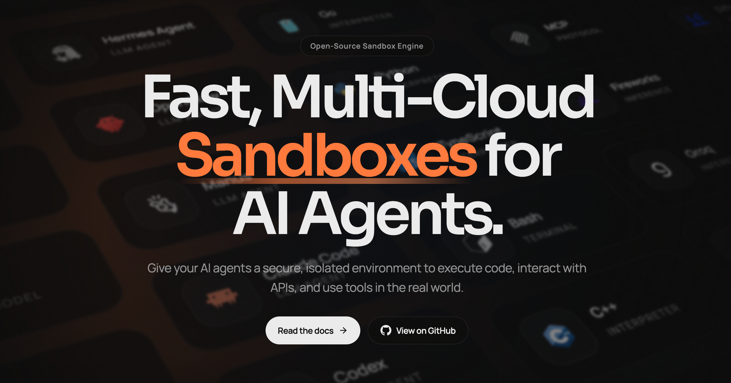 Agent Sandbox — Fast, Multi-Cloud Sandboxes for AI Agents — Agent Sandbox